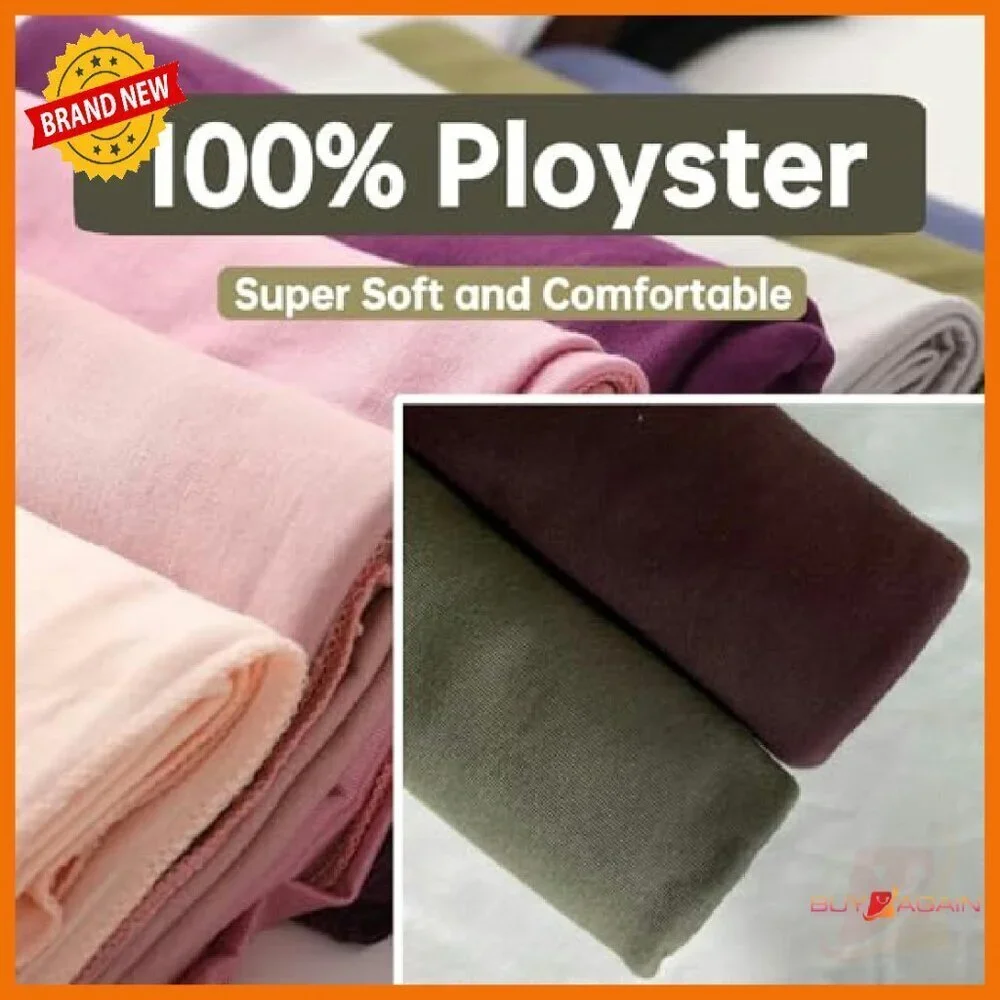 Soft Breathable Head Wraps 32x71 Inches Stretchy Polyester Hair Accessories